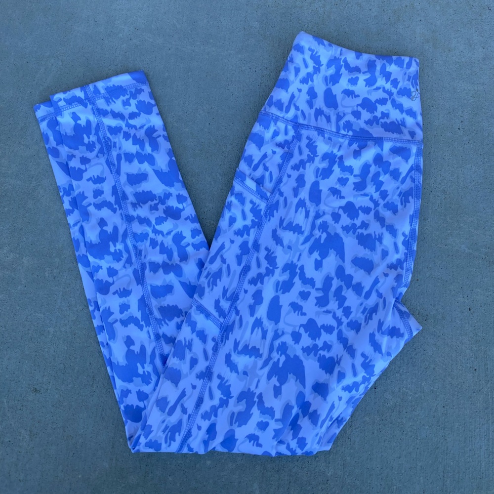 Stylish Blue animal print Women's Leggings